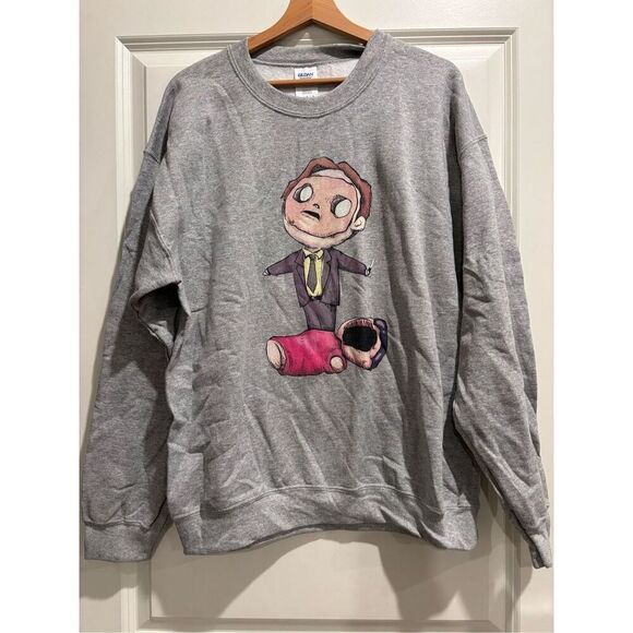 The Office First Aid Fail Sweatshirt size Large - Picture 1 of 2